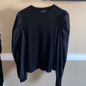 SHEIN Long Sleeve w/Ruffle Shoulders